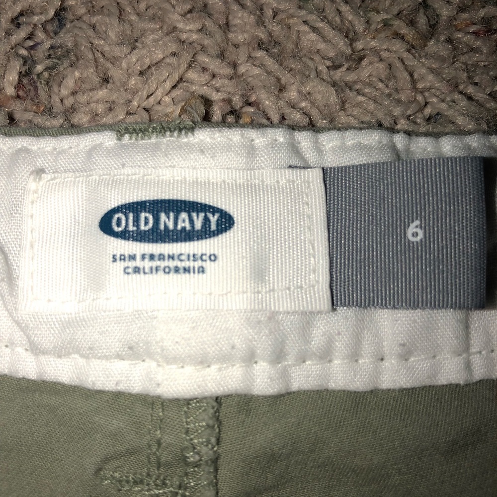 Army green Old Navy shorts